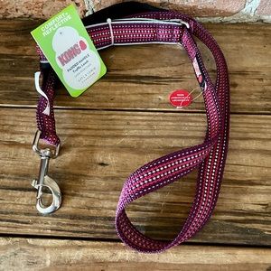 Kong reflective 4 foot leash NWT!